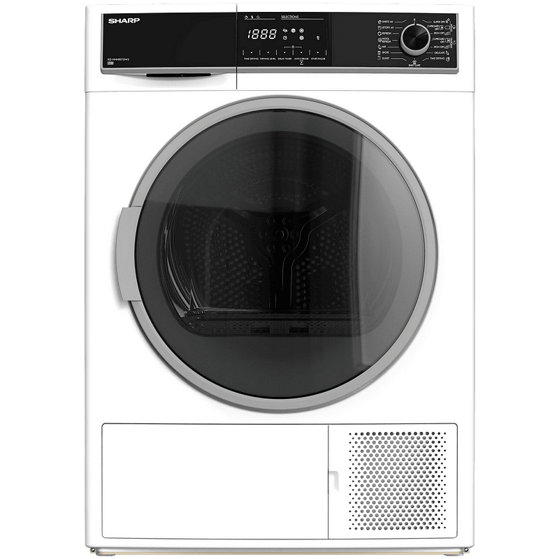 Sharp KD-HHH8S7GW2*** - 8 kg- A++ - Λευκό