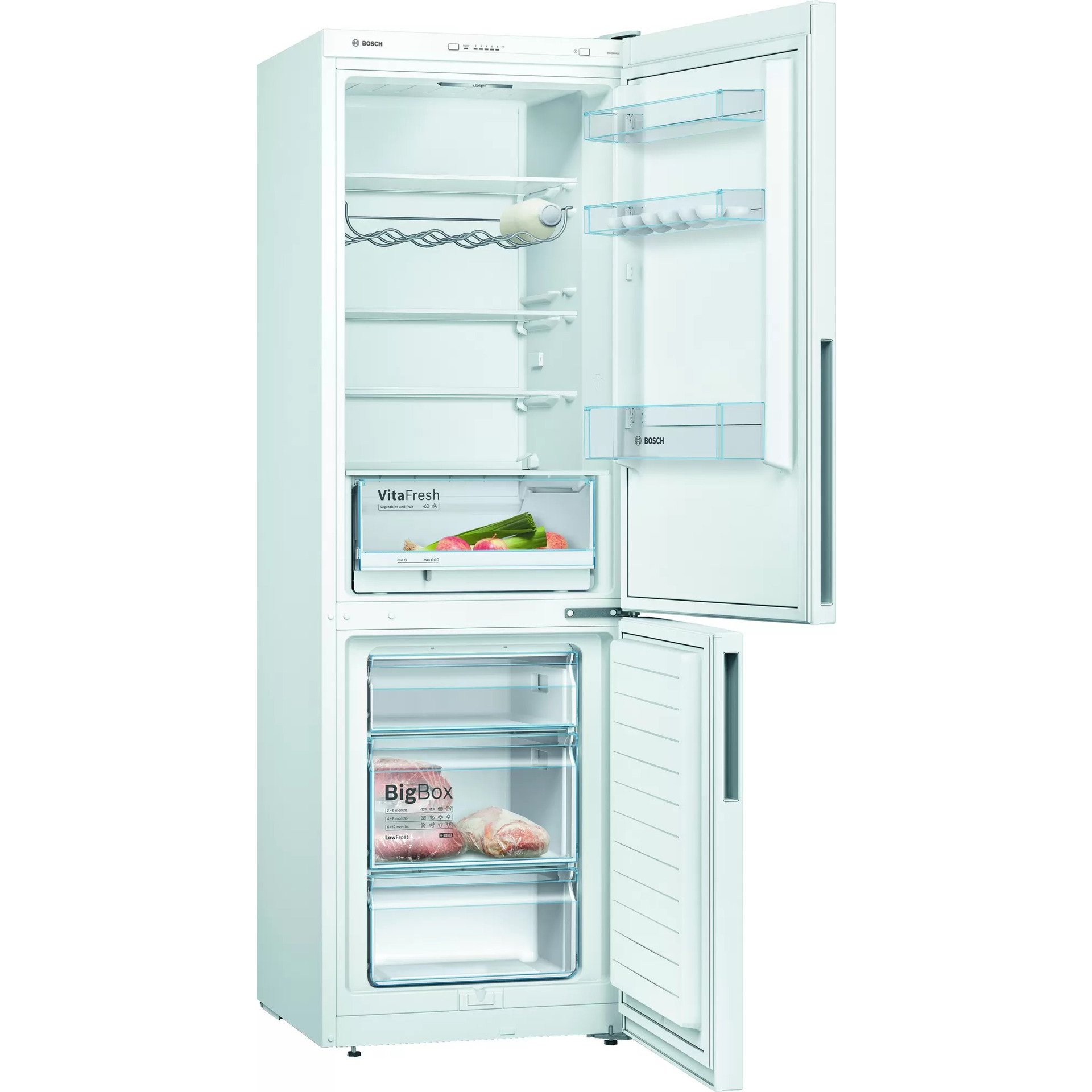 Bosch KGV36VWEA*** - 308 l- E - LowFrost - White