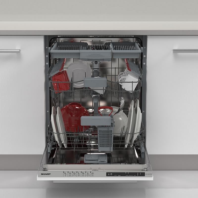 Sharp QW-NI27I47DX- 15 sets- 600 W- mm- D