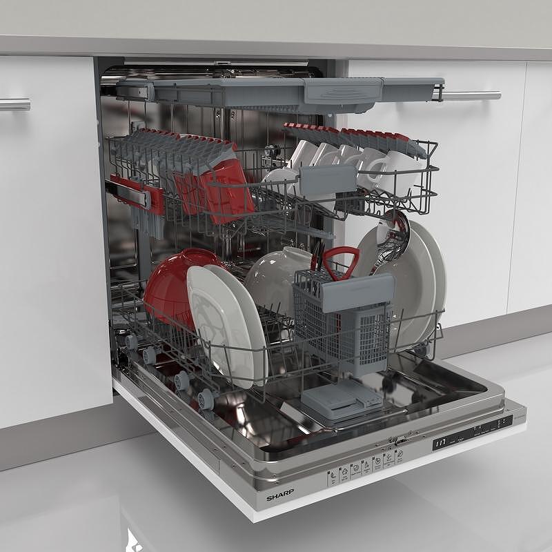 Sharp QW-NI27I47DX- 15 sets- 600 W- mm- D