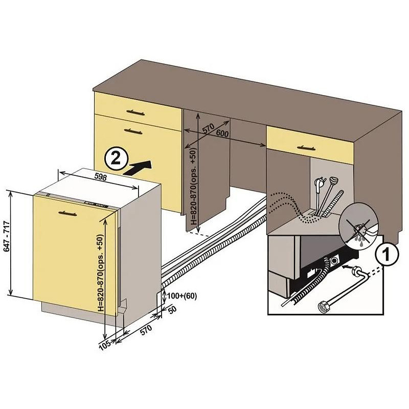 Sharp QW-NI27I47DX- 15 sets- 600 W- mm- D
