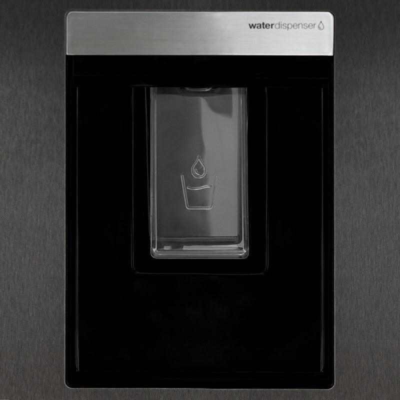Sharp SJ-NBA32DHDAE  367 l E  No Frost  Black stainless steel