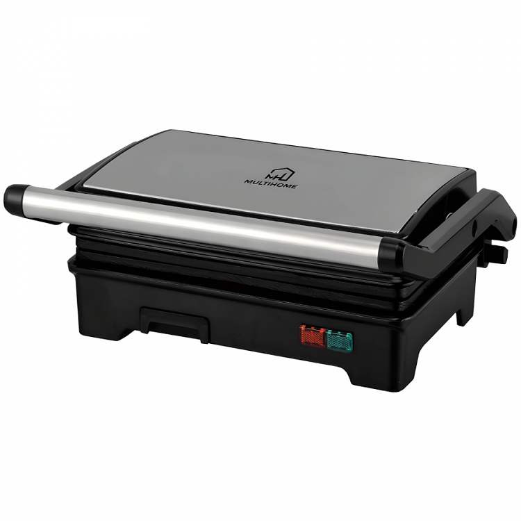 MULTIHOME SLG5002 Τοστιέρα με Grill Πλάκες 750W Inox