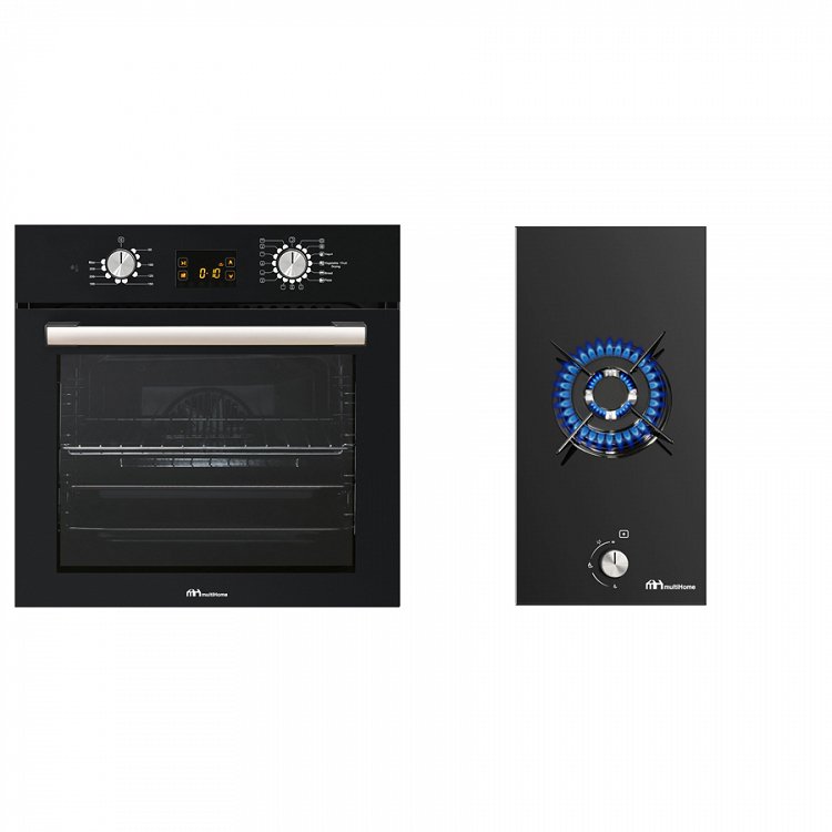 Σετ MULTIHOME MH-6060 & MH-6142 Φούρνος & Εστία Domino Υγραερίου 82164