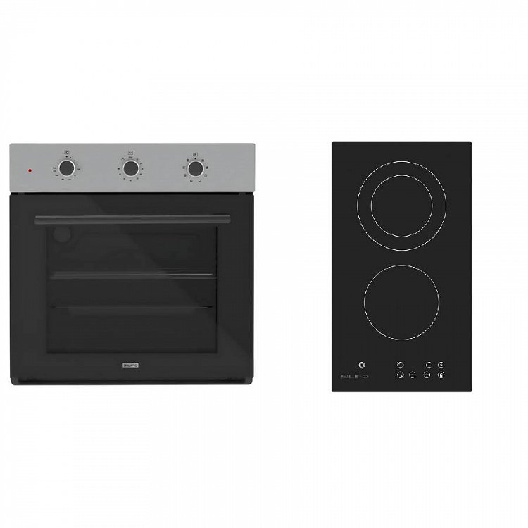 Σετ SILIFO SF6008 & SF6802HDV3 Φούρνος & Κεραμική Εστία Domino 92242