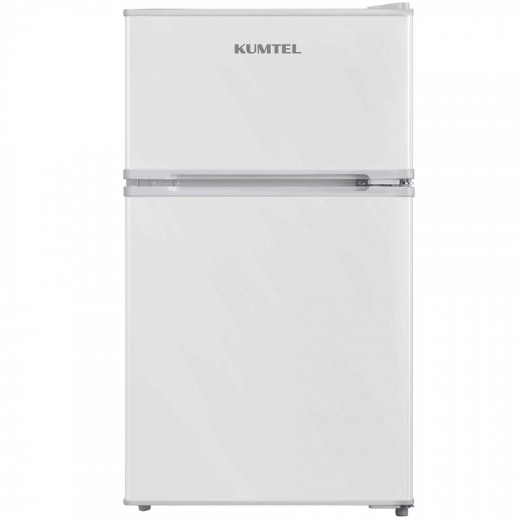 KUMTEL HTMF-90EW Ψυγείο Δίπορτο Λευκό 85x47x50.5