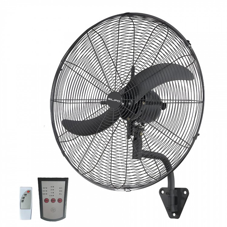 SILIFO SF3075 Επαγγελματικός Ανεμιστήρας Επιτοίχιος 240W 75cm με Τηλεχειριστήριο